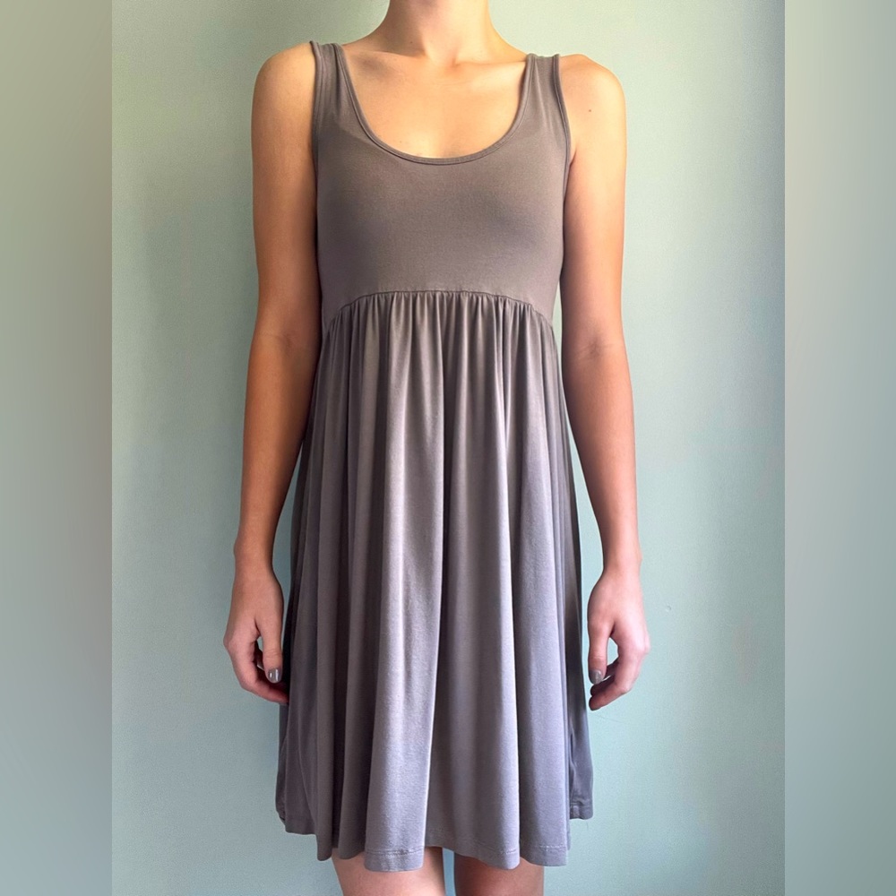 H&M Casual Summer Dress | Taupe